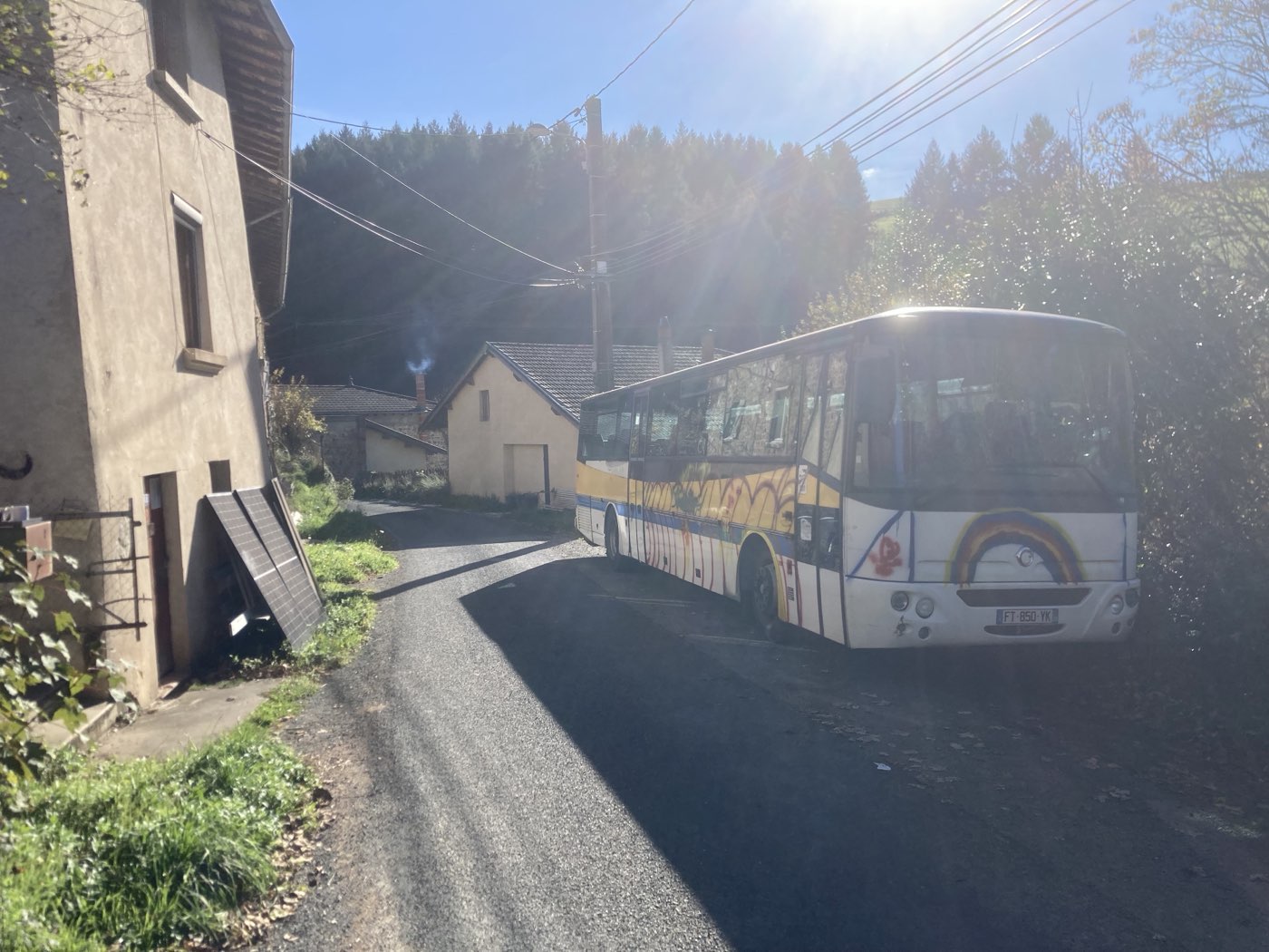L’Axer au village